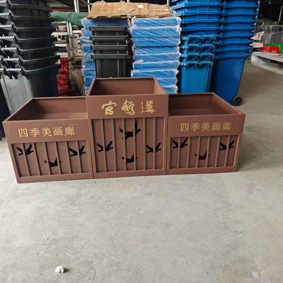 甘肅隴南-大鵝溝景區花箱案例